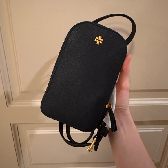 NWT Tory Burch Emerson Leather Phone Crossbody Bag - Picture 4 of 6